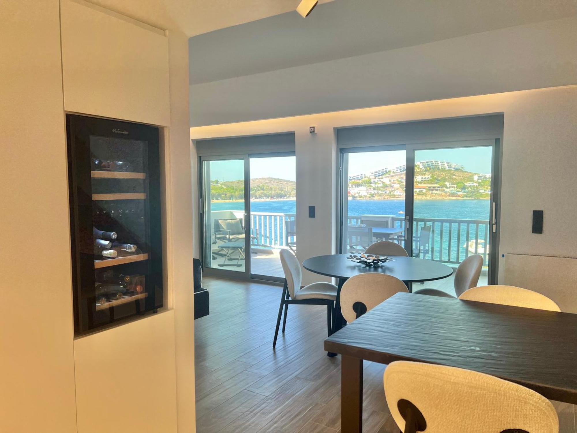 Sounio - Waterfront Luxury Spa Villa Pounta Zeza 170 Sqm On Private Beach Sunion Exteriör bild