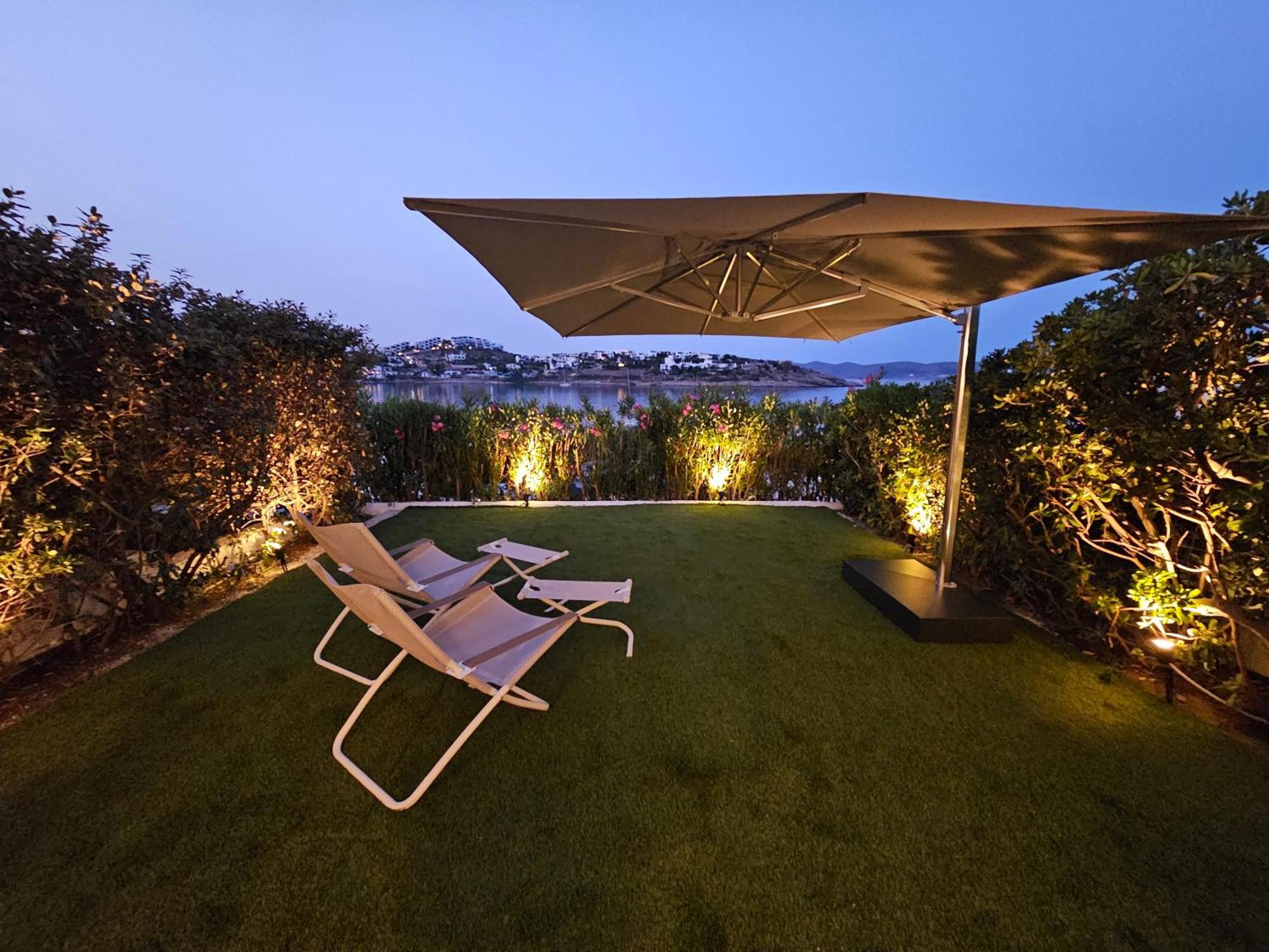 Sounio - Waterfront Luxury Spa Villa Pounta Zeza 170 Sqm On Private Beach Sunion Exteriör bild