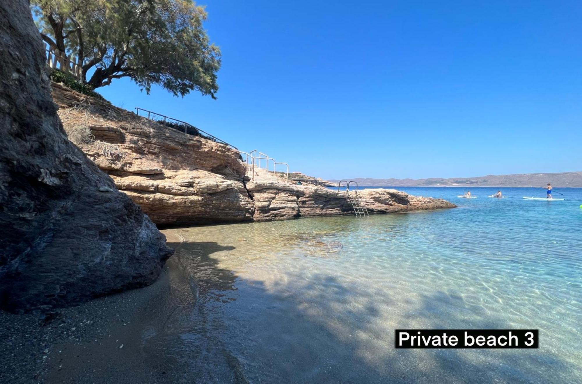 Sounio - Waterfront Luxury Spa Villa Pounta Zeza 170 Sqm On Private Beach Sunion Exteriör bild